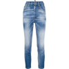 DSQUARED2 High Waist Twiggy Jeans - Rajstopy - 