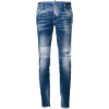 DSQUARED2 Medium Waist Skinny Jeans - Meia-calças - 