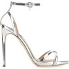 DSQUARED2 ankle silver sandal - Sandálias - 