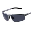 DUCO Men's Sports Style Polarized Sunglasses Driver Glasses Metal Frame 8550 - Akcesoria - $48.00  ~ 41.23€