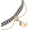 Daisy Charm Necklace - Halsketten - 