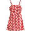 Daisy back bow tie slim strap dress - Shirts - $27.99 