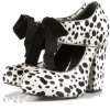 Dalmatian Print Shoes - Klassische Schuhe - 