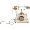 Danish Bakelite Table Phone 1940s - Objectos - 