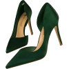 Dark Green Business Casual Heels - Scarpe classiche - 