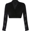 Dark chain short-sleeved short suit - Рубашки - короткие - $29.99  ~ 25.76€