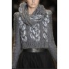 Dark grey Sweater knit - Košulje - duge - 