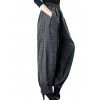 Dark jean parachute pants - Jeans - 