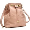 Dasein Fashion Leather Convertible Drawstring Bucket Bag and Backpack - Torebki - $33.99  ~ 29.19€