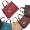 Dasein Medium Top Handle Handbag for Women Designer Satchel Purse Structured Shoulder Bag - Borsette - $36.99  ~ 31.77€