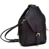 Dasein Mini Women Convertible Backpack Purse Faux Leather Triangle Shoulder Sling Bag Multipurpose Daypack - Torebki - $29.99  ~ 25.76€