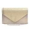 Dasein Women's Clutch Purses Evening Bags Envelope Frosted Handbag Party Prom Wedding Clutch - Hand bag - $12.99  ~ £9.87