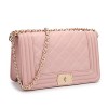 Dasein Women's Designer Quilted Crossbody Bags Twist Lock Shoulder Bags Satchel Handbags w/ Chain Strap - Borsette - $149.99  ~ 128.82€