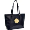 Dasein Womens Handbag Fashion Shoulder Bag Tote Satchel Designer Purse w/ Buckle Handle Strap - ハンドバッグ - $34.99  ~ ¥3,938