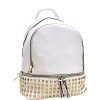 Dasein Women's Leather Backpack Casual Purse School Shoulder Bag Handbag Dayback - ハンドバッグ - $36.99  ~ ¥4,163
