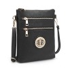 Dasein Womens Small Crossbody Bag Multi Pockets Messenger Bag Lightweight Shoulder Bag Multi Functional Purse - ハンドバッグ - $15.95  ~ ¥1,795
