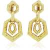 David Webb Hexagonal Earrings - Earrings - $14.00  ~ £10.64