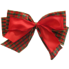 Christmas Bow Red - イラスト - 