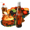 Food and Coke - Alimentações - 