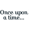 once upon a time - 插图用文字 - 