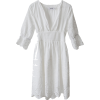 Deep V-neck flared sleeve cutout dress - Dresses - $35.99 
