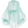 Del Core Silk-Blend Organza Blouse - 半袖シャツ・ブラウス - 