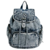 Denim Backpack - Backpacks - 