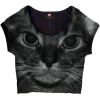 Cat top - T恤 - 