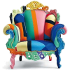 Multi-colour Chair - Furniture - 