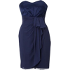 Navy bandeau cocktail dress - Dresses - 