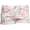 Pink Floral Short - Spodnie - krótkie - 