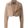 Derek Lam Doeskin Cropped Jacket - Jacket - coats - 