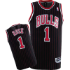 Derrick Rose #1 Balck Bulls Ad - Dresy - 