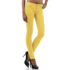 Designer Womens Denim Leggings Jeggings Hot Skinny Pants Banana Yellow - Pants - $22.99  ~ £17.47