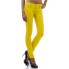 Designer Womens Denim Leggings Jeggings Hot Skinny Pants Canary Yellow - Pants - $22.99 