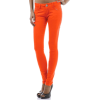 Designer Womens Denim Leggings Jeggings Hot Skinny Pants Tangerine - Pants - $22.99 