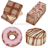 Desserts - Ilustrationen - 