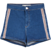 Diamante Side Striped Joni Shorts - pantaloncini - 