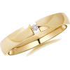 Diamond Men's Wedding Band - Rings - $589.00 