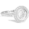 Diamond Halo Unique Engagement Ring Affo - Кольца - 