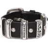 Diesel  textured leather bracelet - Bracelets - 