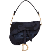 Dior BLUE SADDLE CAMOUFLAGE EMBROIDERED - Carteras - 
