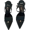 Dior Black Bondage Heels - Piattaforme - £301.00  ~ 340.16€