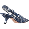 Dior INDIGO BLUE SWEET-D SLINGBACK WAX T - Классическая обувь - 