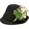 Dirndl Felt hat Alisa black - Hüte - £54.99  ~ 62.14€
