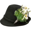 Dirndl Felt hat Alisa black - ハット - £54.99  ~ ¥8,143