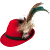 Dirndl Traditional felted pheasant red - Cappelli - £49.99  ~ 56.49€