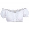 Dirndl blouse Carmen blouse Juanita whit - Camicie (corte) - £34.99  ~ 39.54€