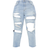 Distressed Denim - Jeans - 