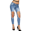 Distressed Ripped Jeans - Cintos - $20.00  ~ 17.18€
